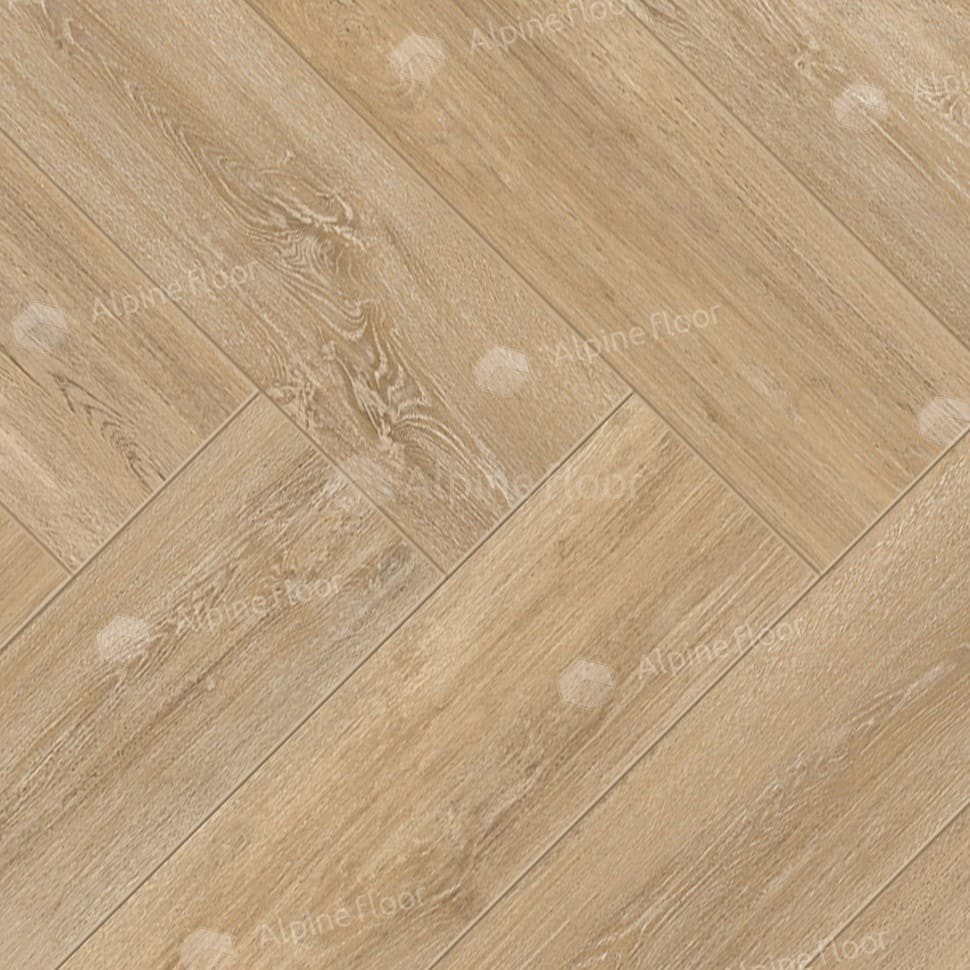 Ламинат "Alpine Floor" Herringbone Дуб Фландрия (606*101*8 мм) — купить в Перми