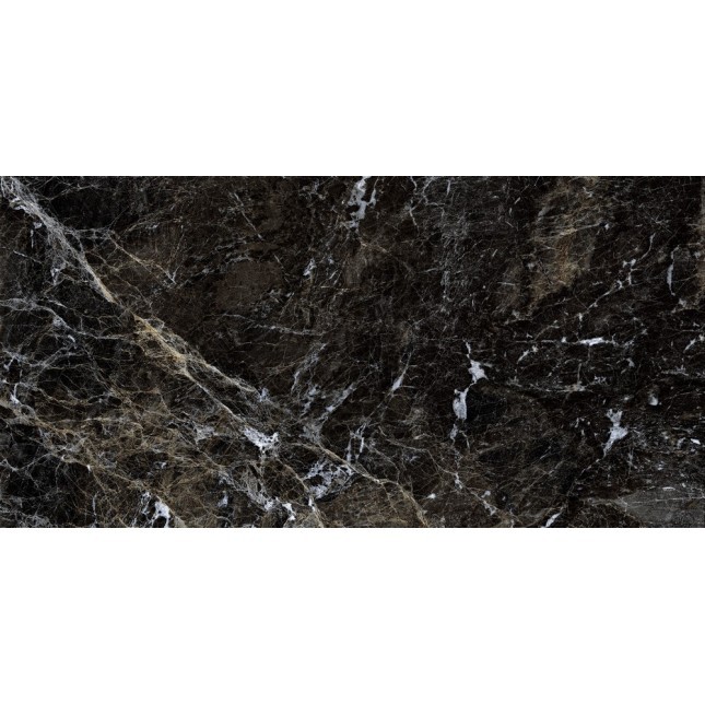 Керамогранит "Gresse" 600*1200 Simbel Carbon Чёрно-белый Мрамор — купить в Перми