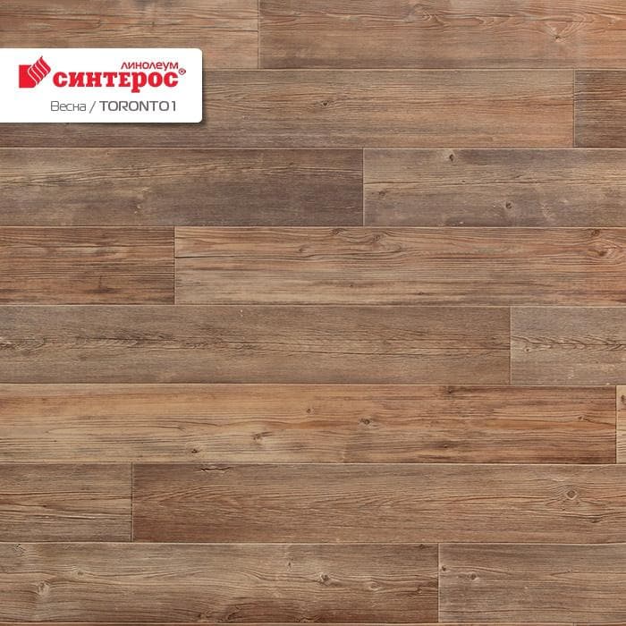 Линолеум бытовой "Синтерос" Весна Toronto 1 (1,5м) — купить в Перми