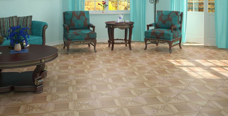 Ламинат "Profield" Parkett Коллаж светлый (1200*400*8) — купить в Перми