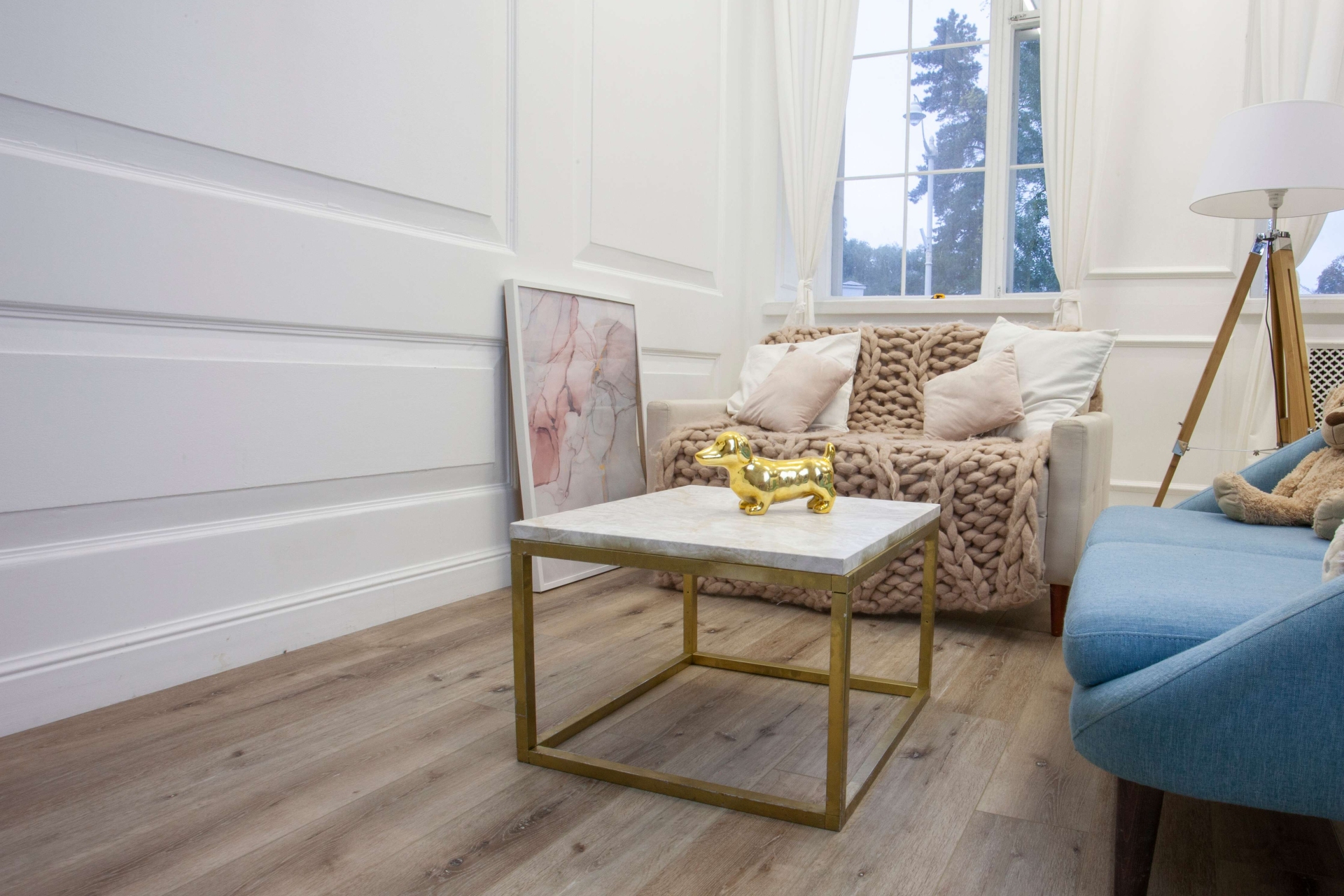 Усовершенствованная кварц-виниловая плитка «Damy Floor» Дуб Лофт (1227*187*2,5 мм) — купить в Перми