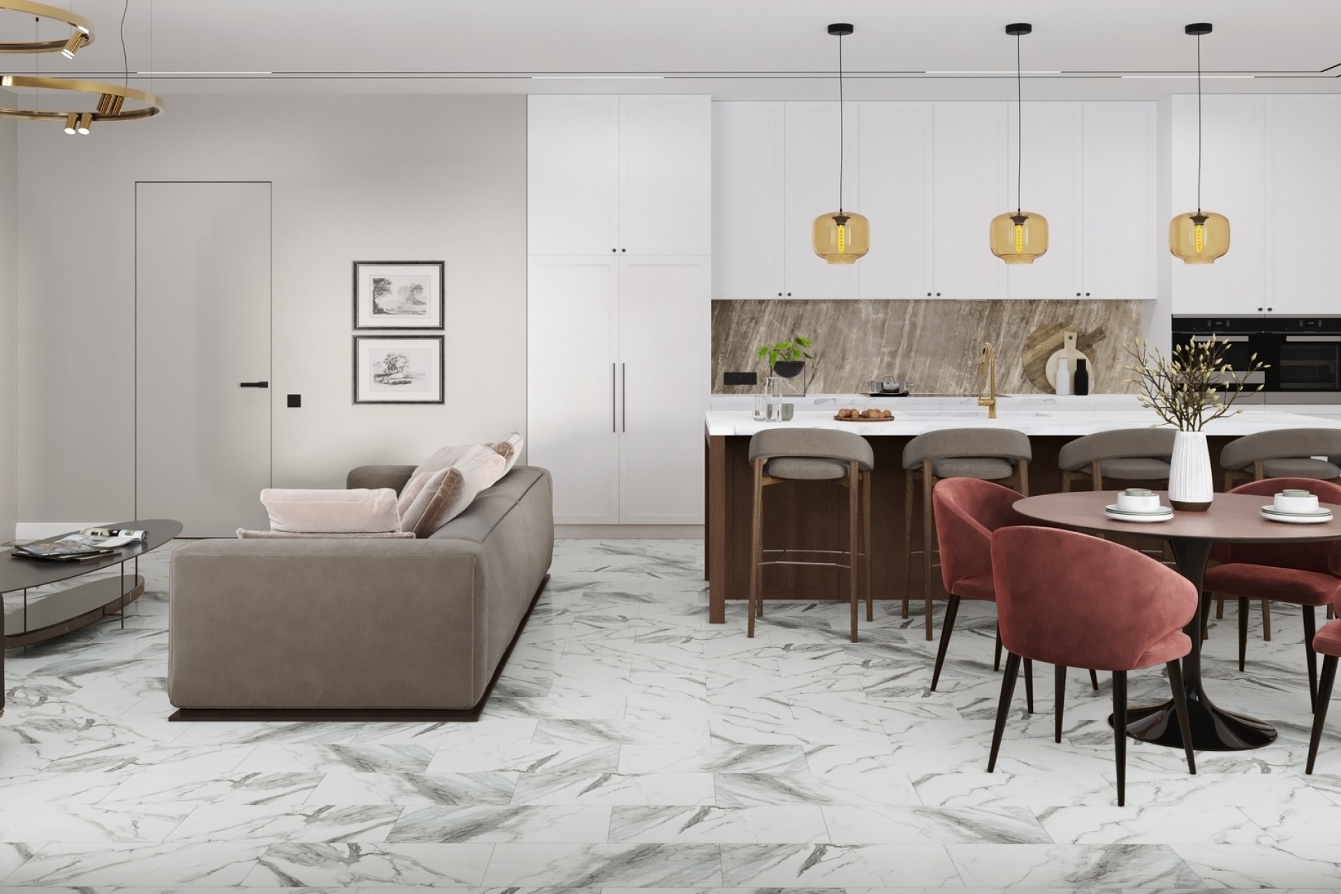 SPC плитка «Damy Floor» Эверест (610*305*5 мм) — купить в Перми