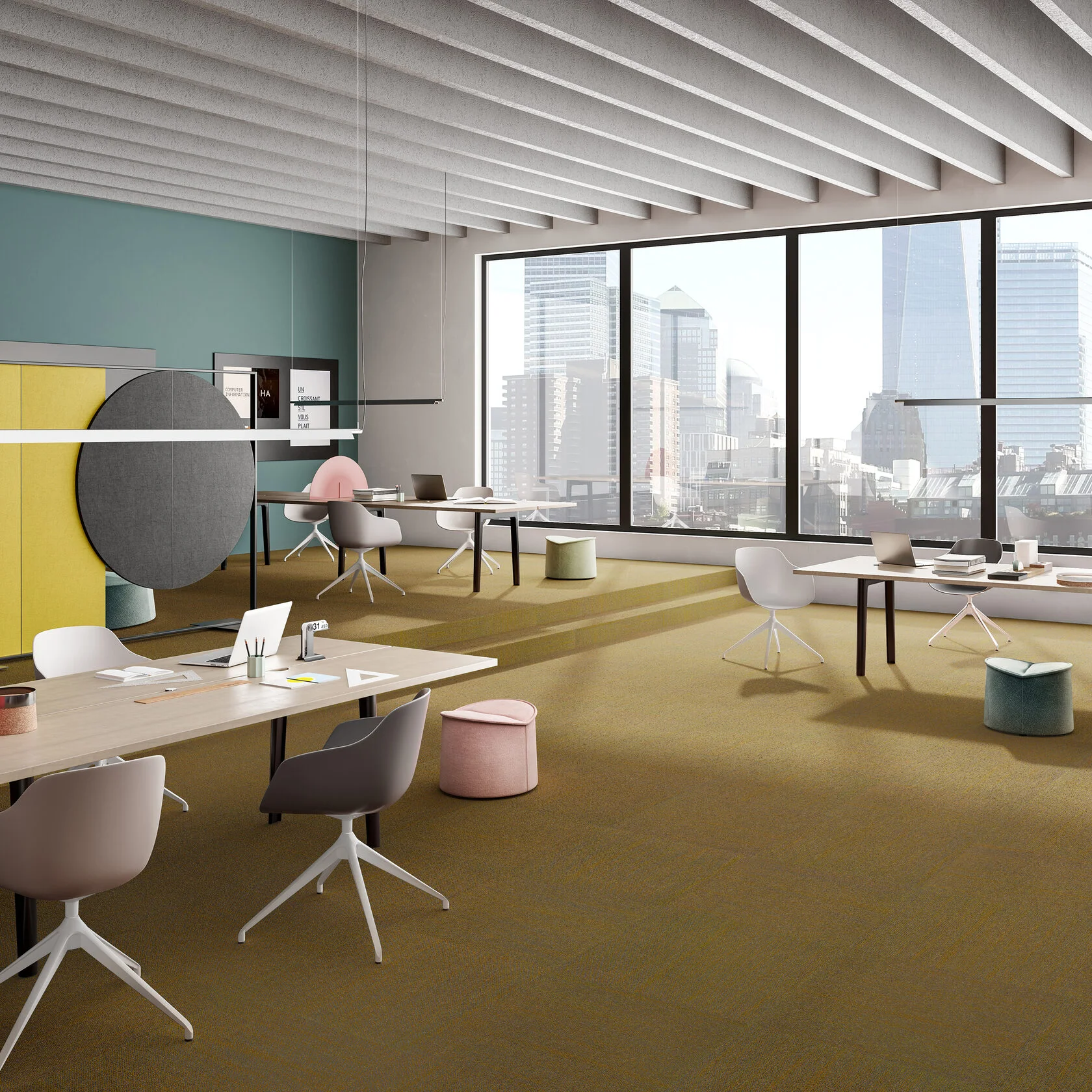 Ковровая плитка Marvel Tile 97 (500*500*6 мм) — купить в Перми