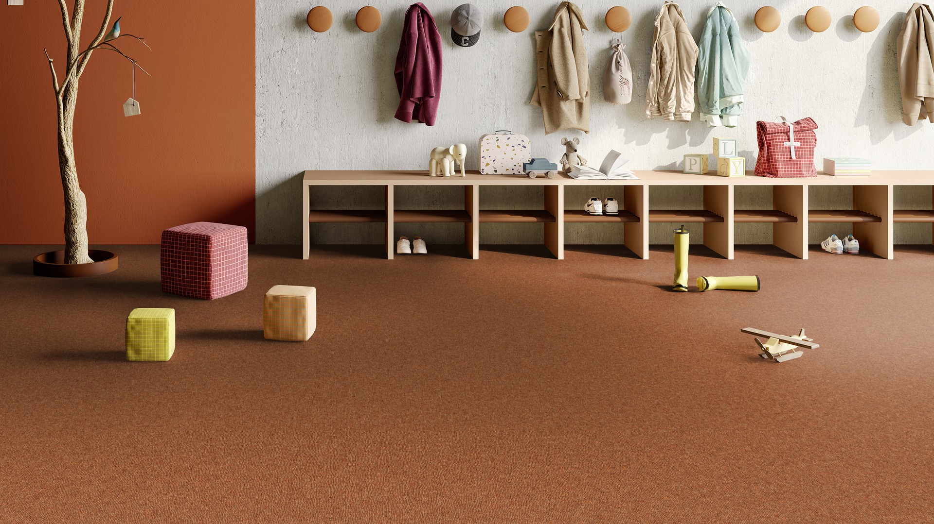 Ковровая плитка Medusa Tile 84 (500*500*5 мм) — купить в Перми