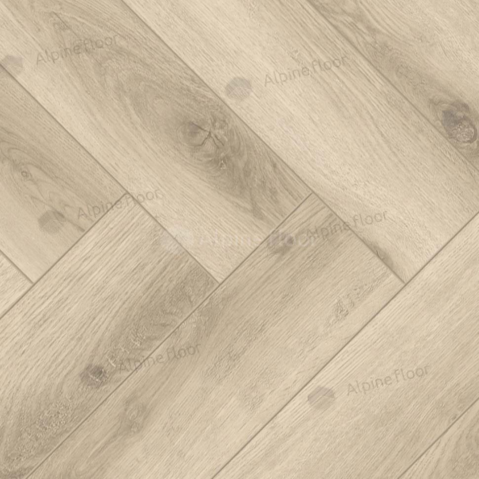 Ламинат "Alpine Floor" Herringbone Дуб Орлеан (606*101*8 мм) — купить в Перми