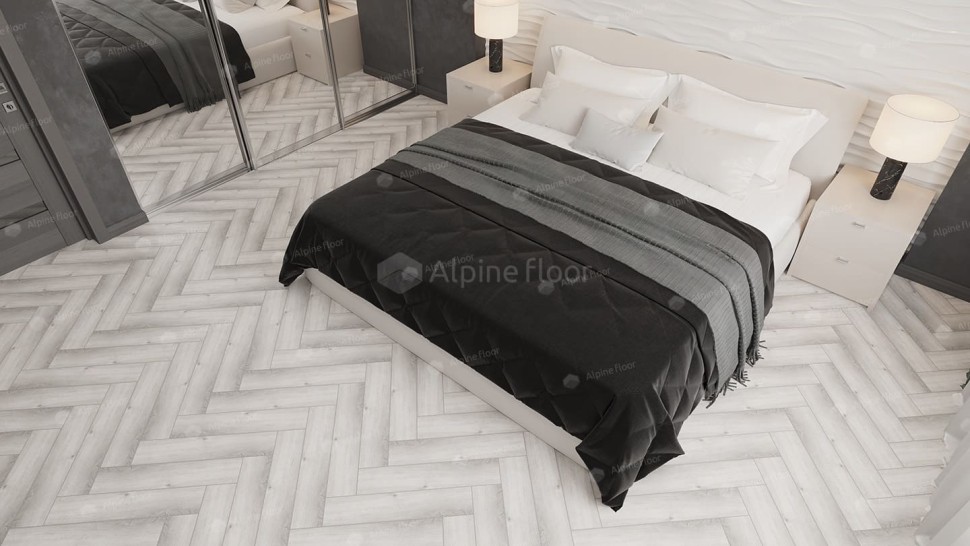 Виниловая плитка "Alpine Floor" Parquet LVT Дуб Альхена (590*118*2,5 мм) — купить в Перми