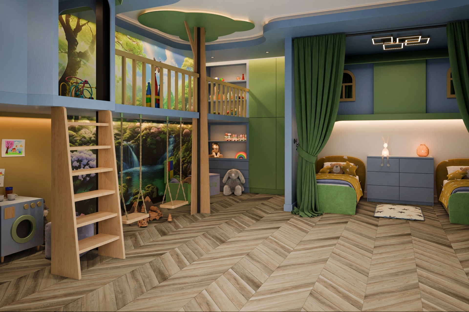 SPC ламинат «Damy Floor» Амбуаз (600*127*5 мм) — купить в Перми