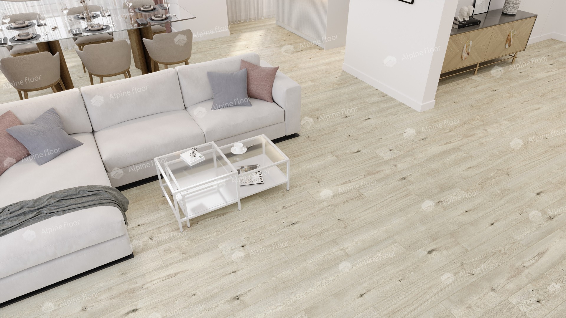 Ламинат "Alpine Floor" Дуб Гамбург (1285*192*8 мм) — купить в Перми