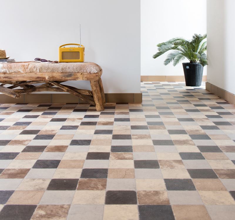 Линолеум бытовой "IVC" Bingo Pietra 596 (3м) — купить в Перми