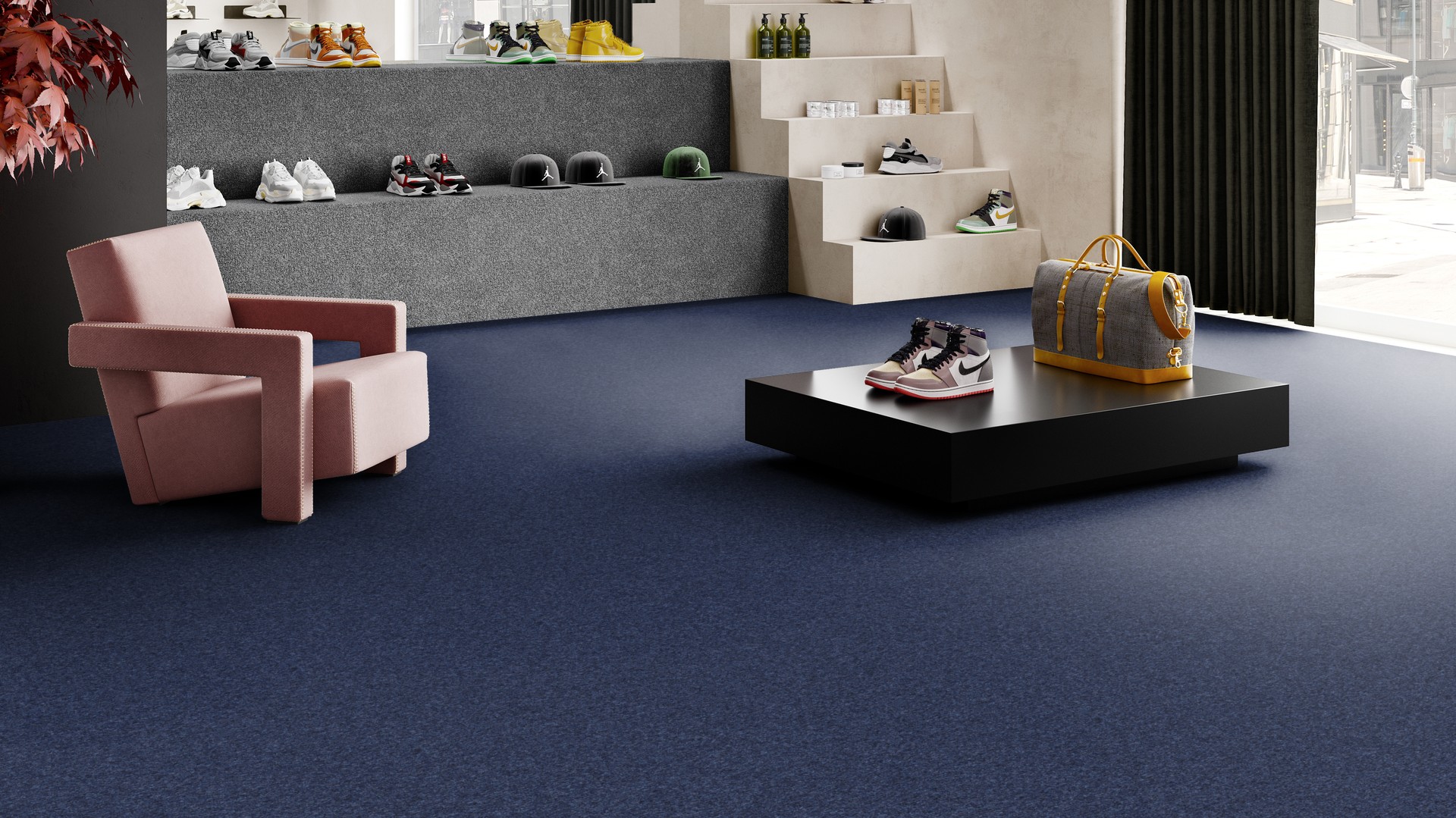 Ковровая плитка Medusa Tile 77 (500*500*5 мм) — купить в Перми