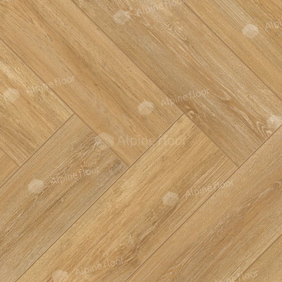 Ламинат "Alpine Floor" Herringbone Дуб Тулуза (606*101*8 мм) — купить в Перми