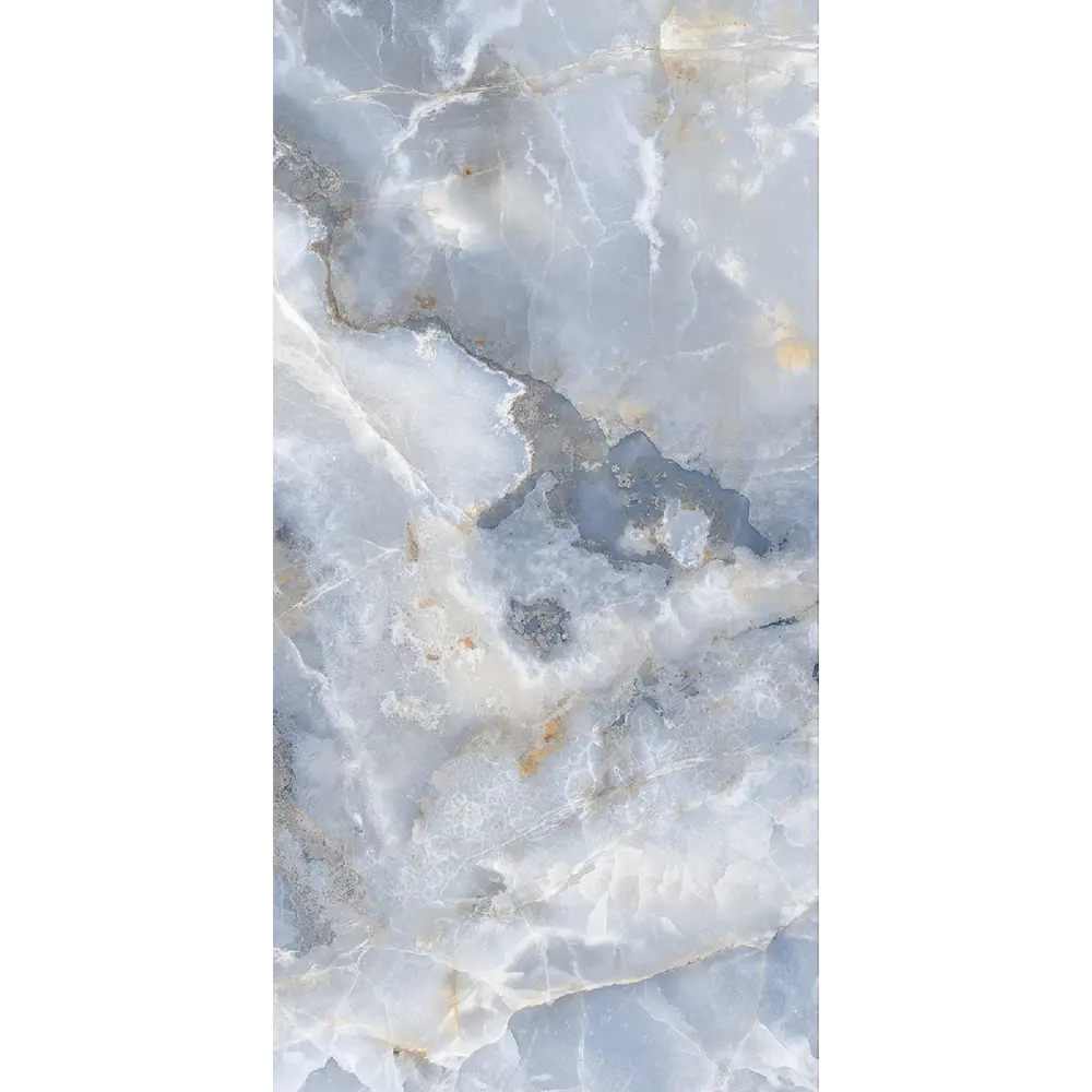 Керамогранит "Sonex" Louis Onyx Azul Glossy полированный 60x120 см 1.44 м2 цвет голубой — купить в Перми