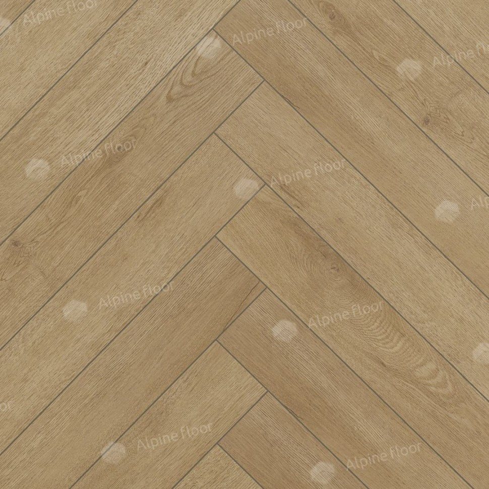 Ламинат "Alpine Floor" Herringbone 12 Дуб Молизе (600*100*12 мм) — купить в Перми