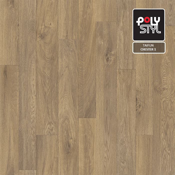 Линолеум бытовой "Polystyl" Taifun Честер 1 (3м) — купить в Перми
