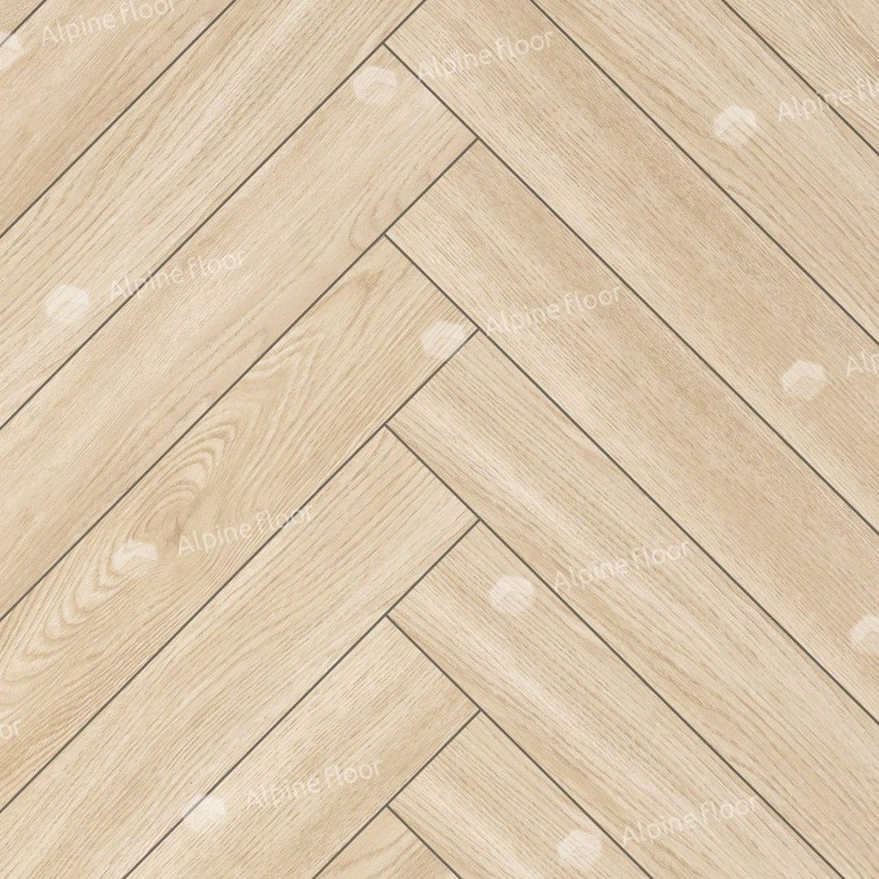 Ламинат "Alpine Floor" Herringbone 12 Дуб Эльба (600*100*12 мм) — купить в Перми