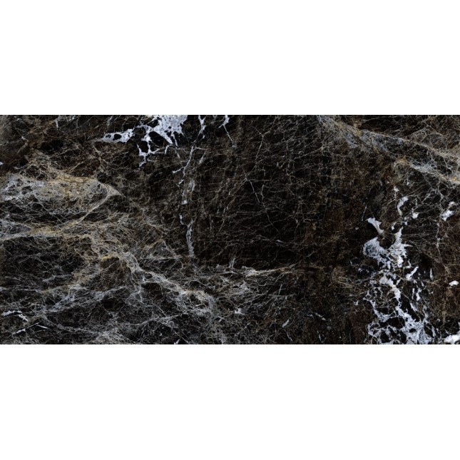 Керамогранит "Gresse" 600*1200 Simbel Carbon Чёрно-белый Мрамор — купить в Перми
