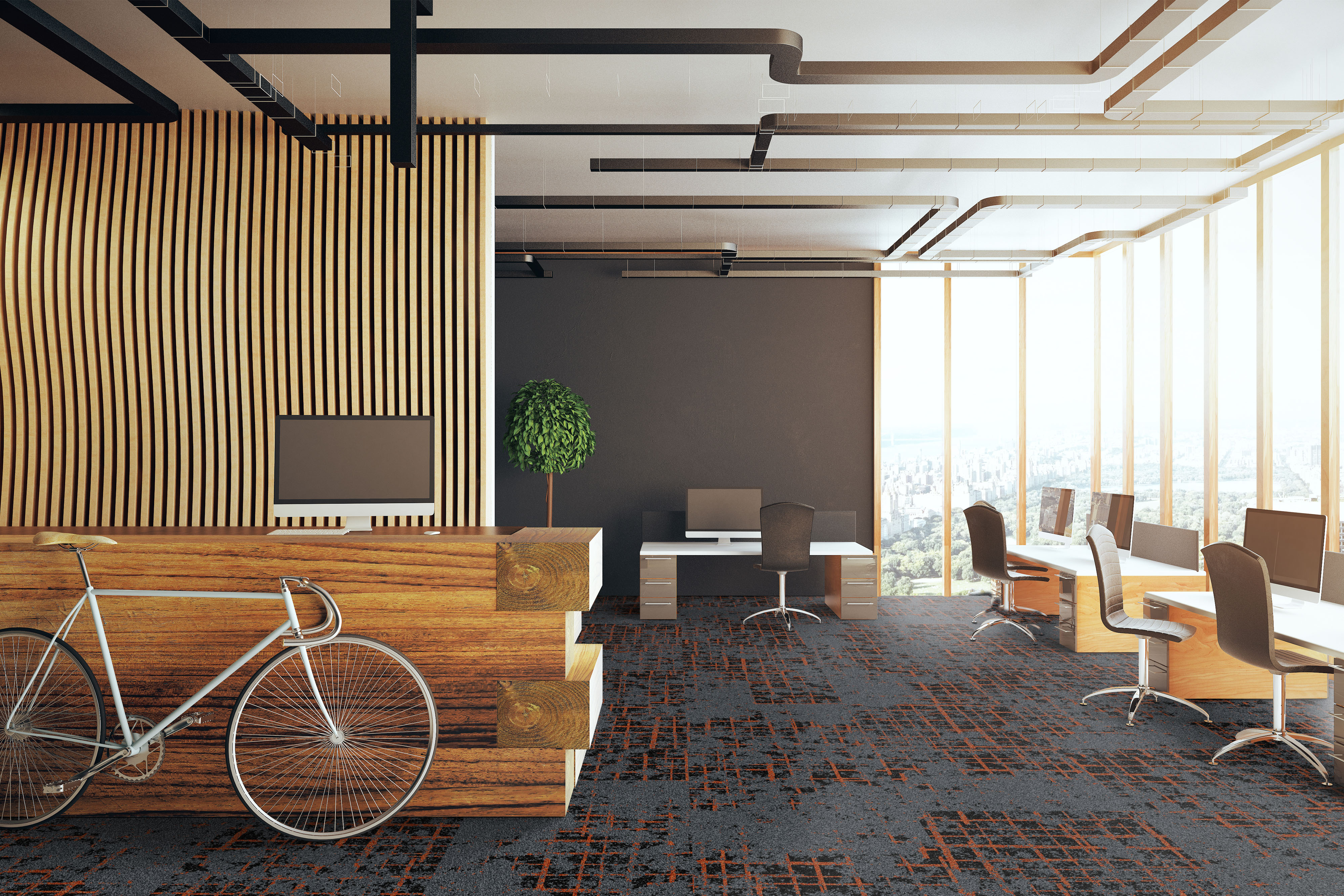 Ковровая плитка Macro Tile 91 (500*500*5 мм) — купить в Перми