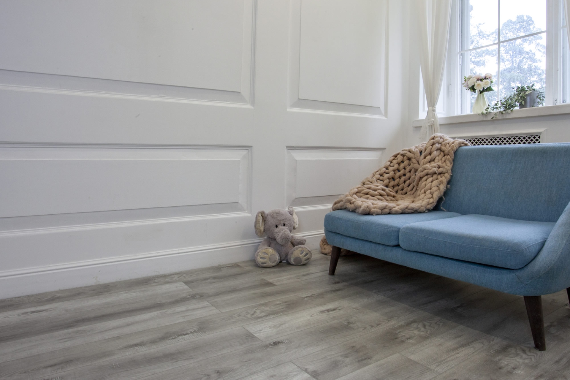 Усовершенствованная кварц-виниловая плитка «Damy Floor» Дуб Рустикальный Серый (1227*187*2,5 мм) — купить в Перми