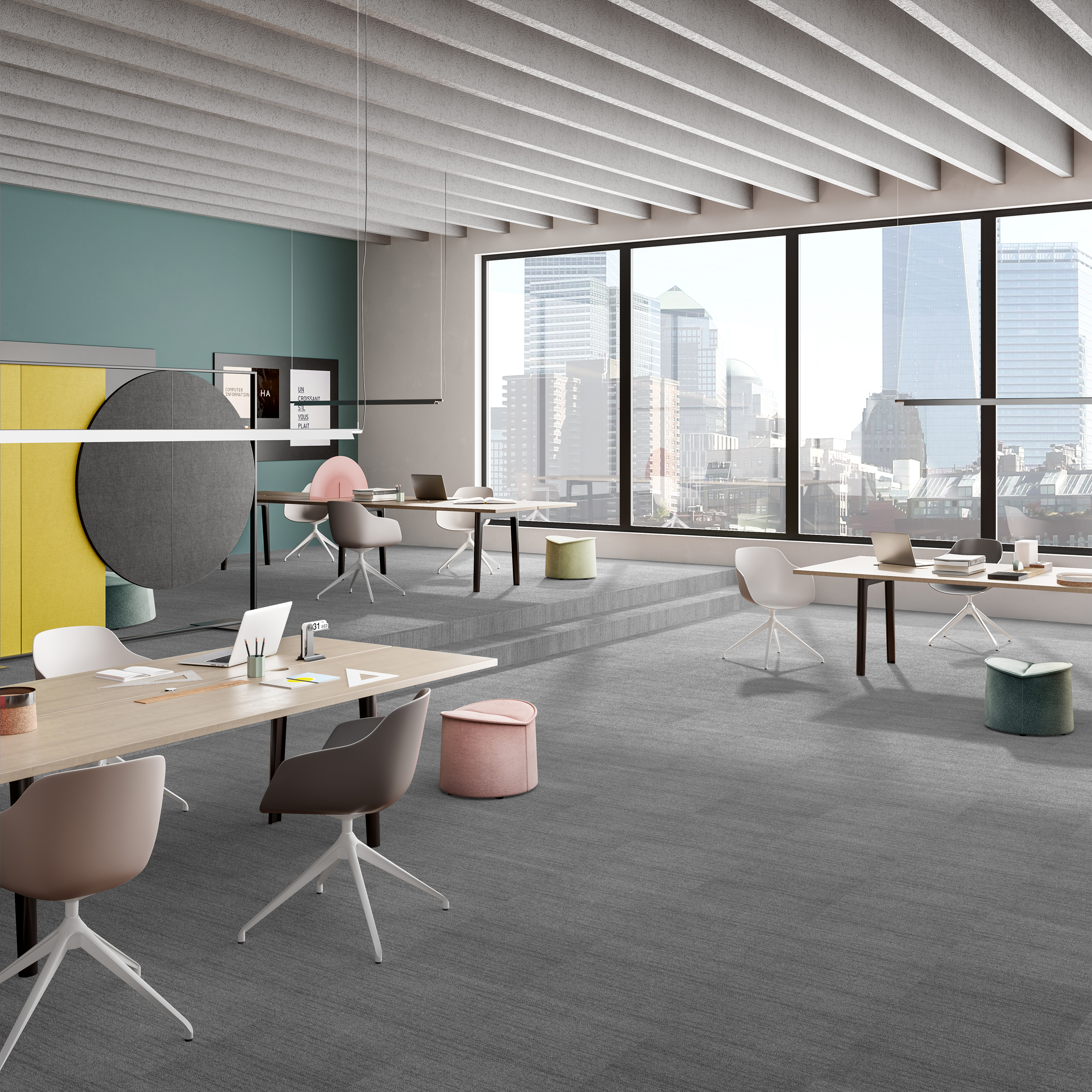 Ковровая плитка Marvel Tile 97 (500*500*6 мм) — купить в Перми