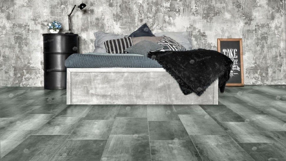 Виниловая плитка "Alpine Floor" Light Stone Корнуолл (608*303*2,5 мм) — купить в Перми