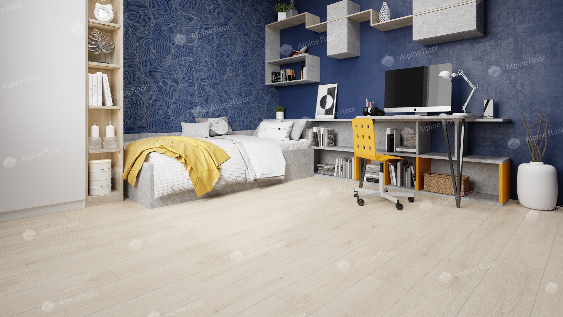 Ламинат "Alpine Floor" Дуб Петербург (1285*192*8 мм) — купить в Перми