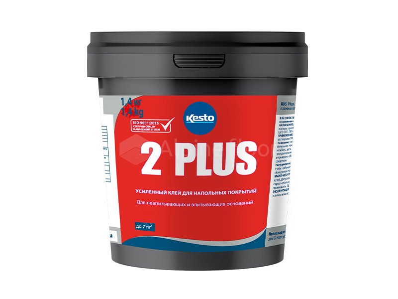 Картинка Клей "Kesto" 2 Plus 1.4 кг