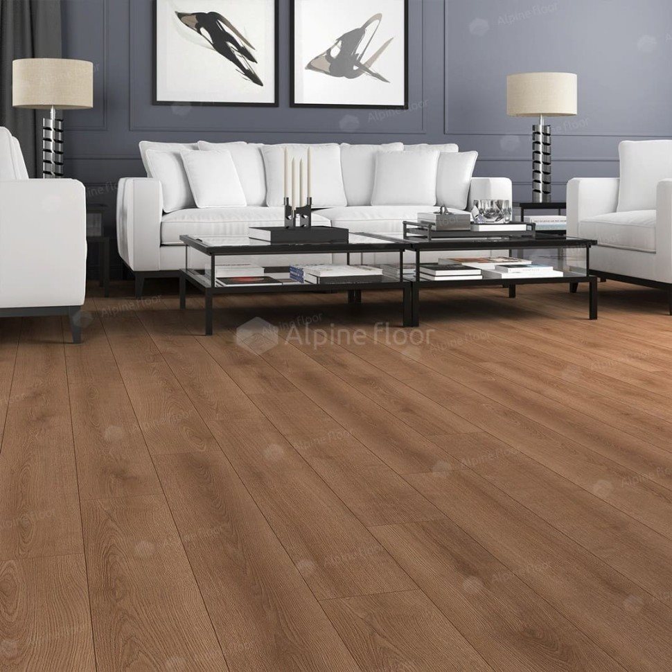 Ламинат "Camsan" Дуб Браун (1380*190*10 мм) — купить в Перми