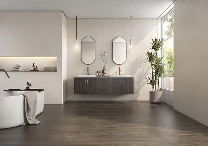 Керамогранит "Pamesa Ceramica" Kalon Cerezo (1200*200 мм) Коричневый — купить в Перми