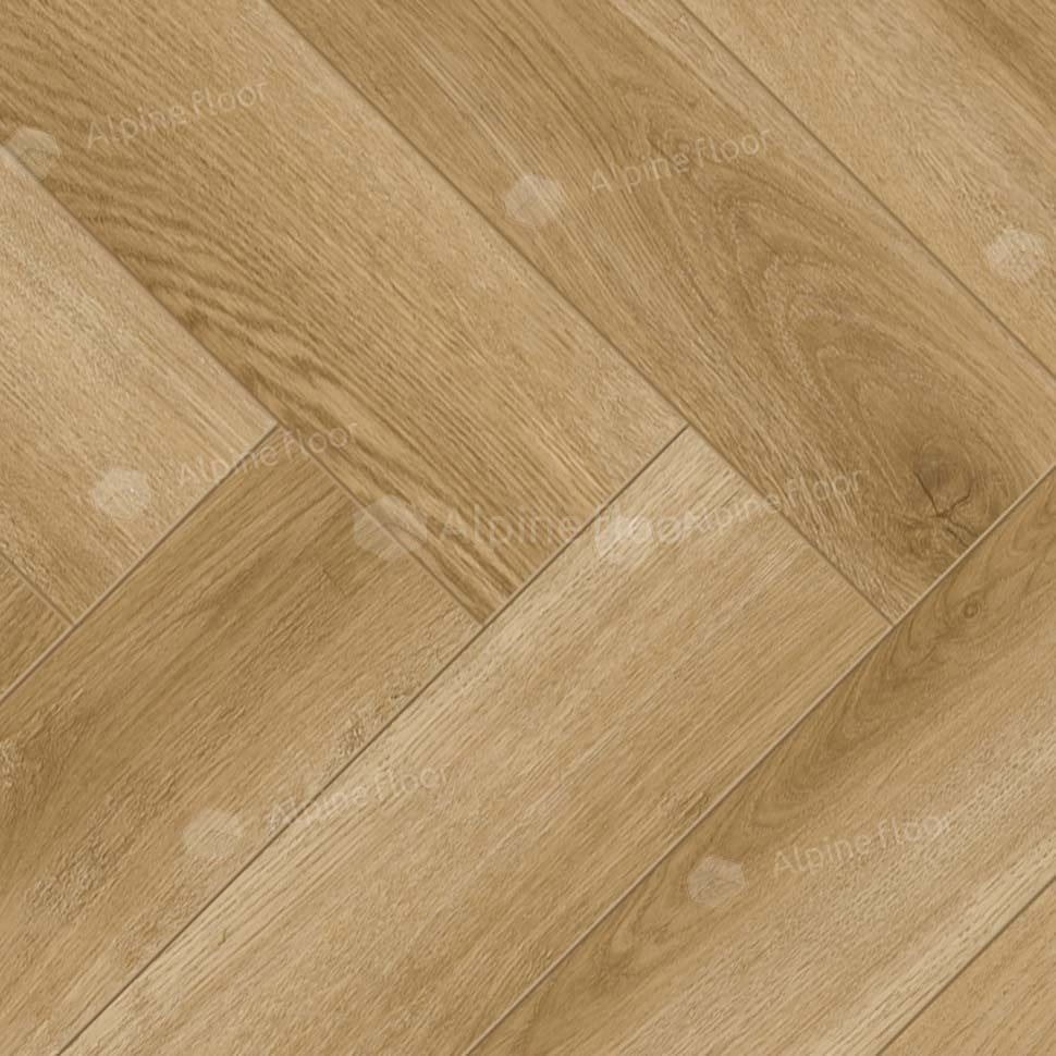 Ламинат "Alpine Floor" Herringbone Дуб Эльзас (606*101*8 мм) — купить в Перми
