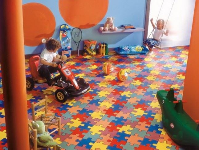 Линолеум бытовой "IVC" Neo Puzzle 50 (3,5м) — купить в Перми