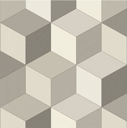 Линолеум бытовой "IVC" Bingo Cubes 83 (3м) — купить в Перми