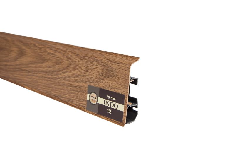 Плинтус "Arbiton" Indo Дуб Темный (2500*26*70 мм) — купить в Перми