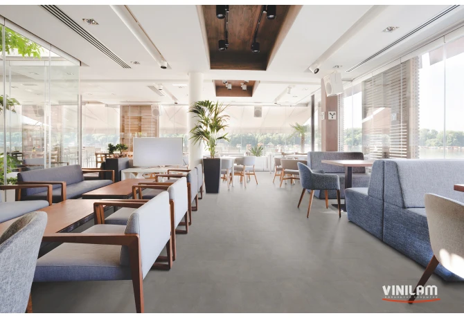 Кварц-винил Мокрый Бетон (914,4*457,2*2,5 мм) — купить в Перми