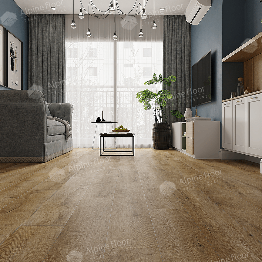 Ламинат "Alpine Floor" Дуб Бирмингем (1285*192*8 мм) — купить в Перми