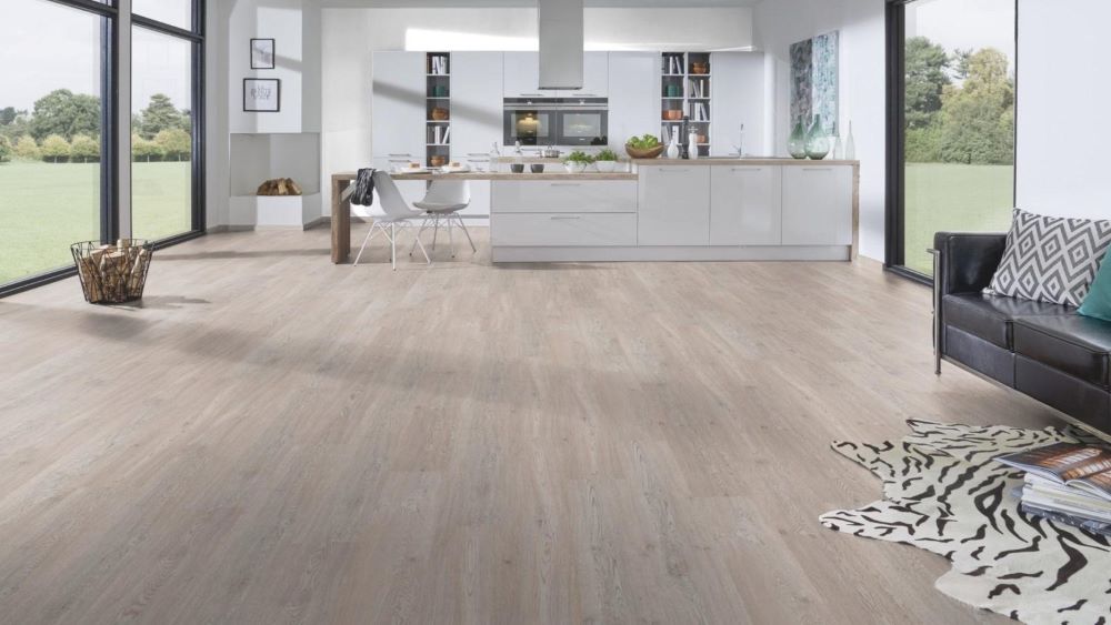 Ламинат Дуб Белый Масляный 33 класс "Krono original" Forte Classic 5552 oak (1285*192*8 мм) — купить в Перми