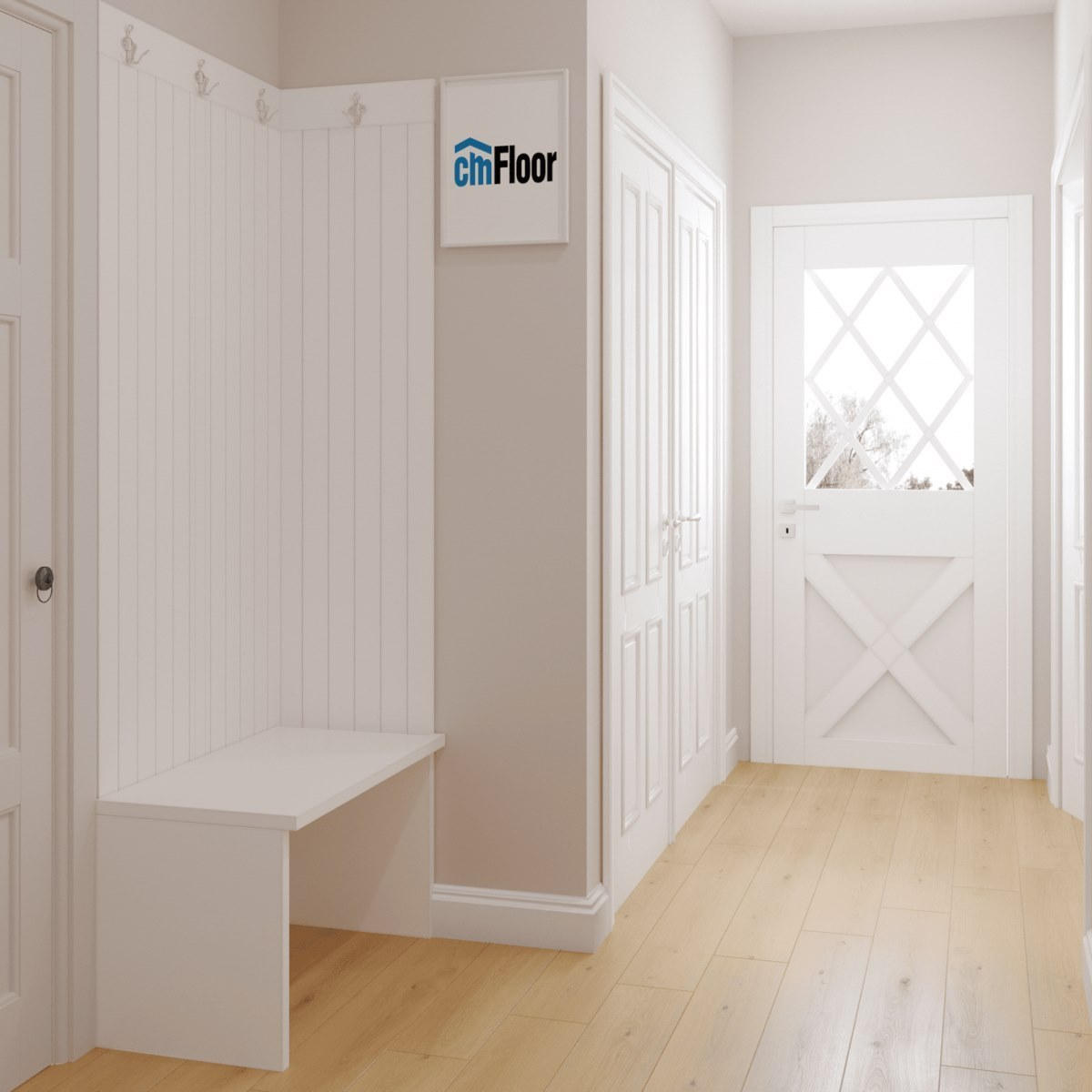 Виниловое напольное покрытие ScandiWood 09 Дуб Орегон (180*1220*5 мм) — купить в Перми