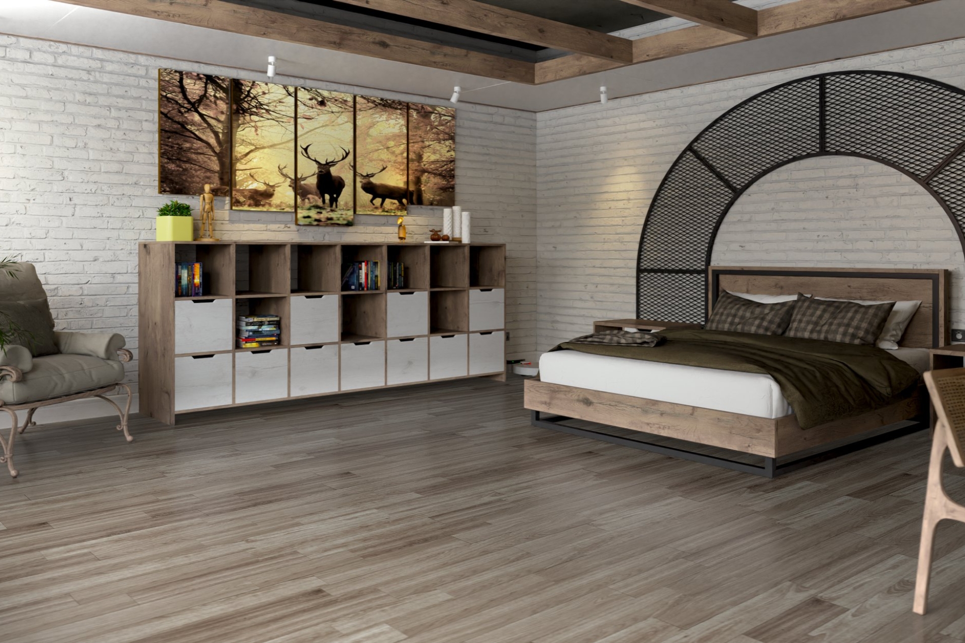 Инженерный паркет «Damy Floor» Скандинавский (укладка палуба) — купить в Перми