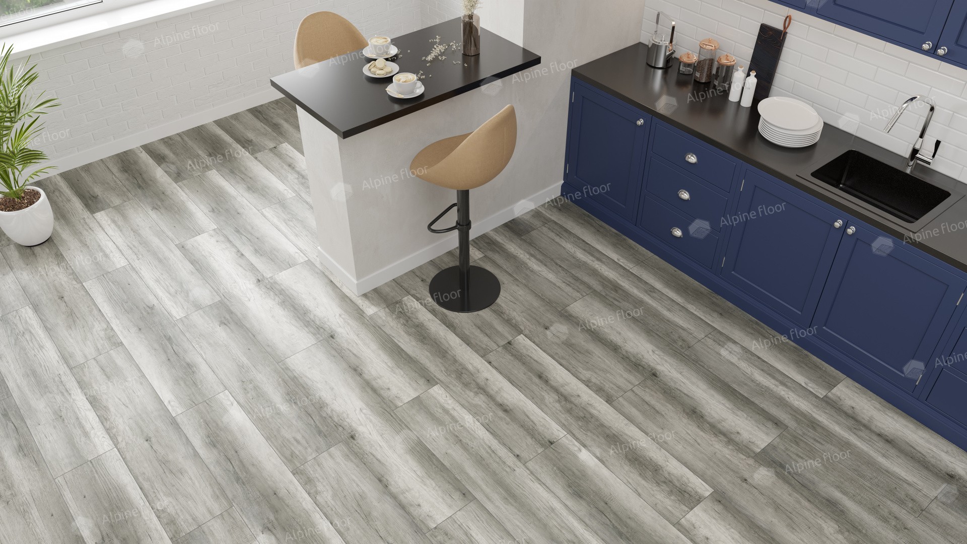 Ламинат "Alpine Floor" Дуб Тахо (1285*280*8 мм) — купить в Перми