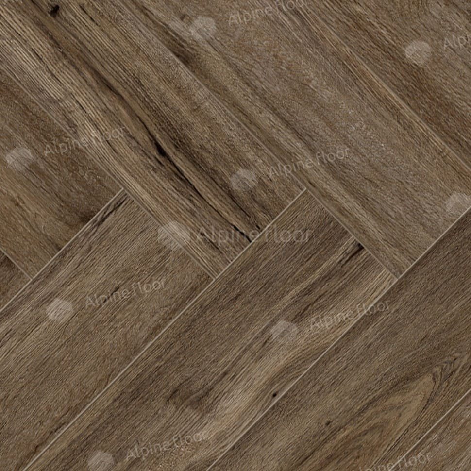Ламинат "Alpine Floor" Herringbone Дуб Бордо (606*101*8 мм) — купить в Перми