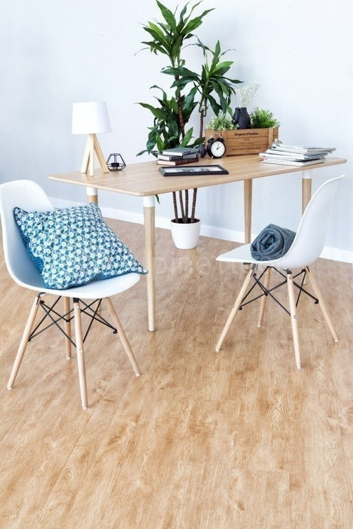 Замковая ПВХ плитка "Alpine Floor" Бук  (1220*183*4мм) — купить в Перми