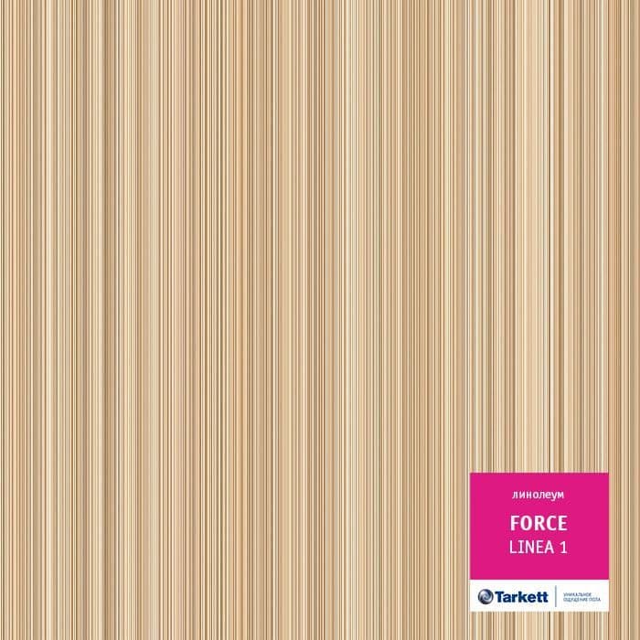 Линолеум полукоммерческий "Tarkett" Force Linea 1 (4м) — купить в Перми