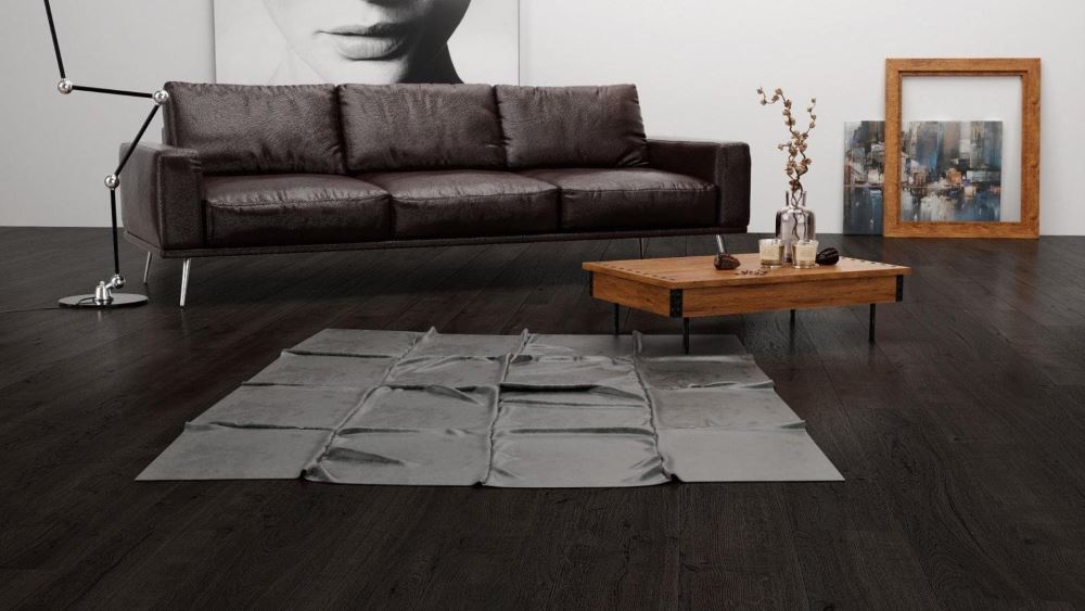 Ламинат "Camsan" Platinum Дуб Антрацит (1380*190*10 мм) — купить в Перми