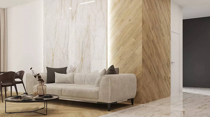 Керамогранит "Estima" Supreme Ferrum (1200*600 мм) Белый — купить в Перми