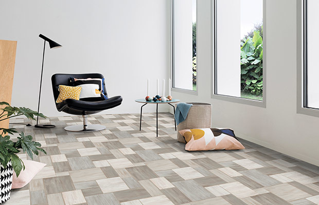 Линолеум полукоммерческий "IVC" Greenline Landscape 532 (4м) — купить в Перми