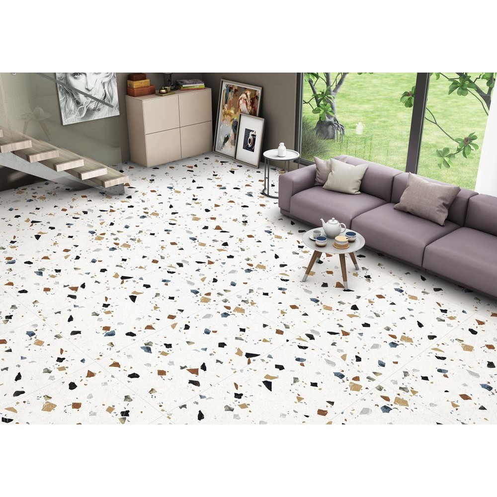 Керамогранит "Ennface" 600*1200 Frammenti Матовый Белый — купить в Перми