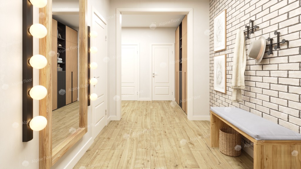 Ламинат "Alpine Floor" Дуб Эмпуриабрава (1285*192*8 мм) — купить в Перми