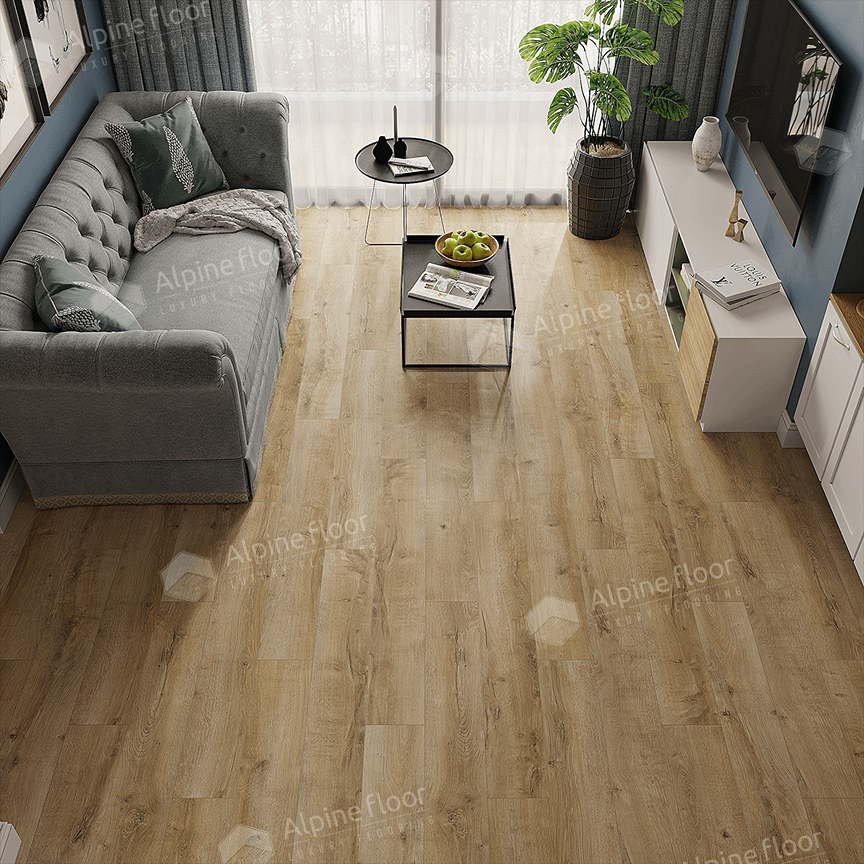 Ламинат "Alpine Floor" Дуб Бирмингем (1285*192*8 мм) — купить в Перми