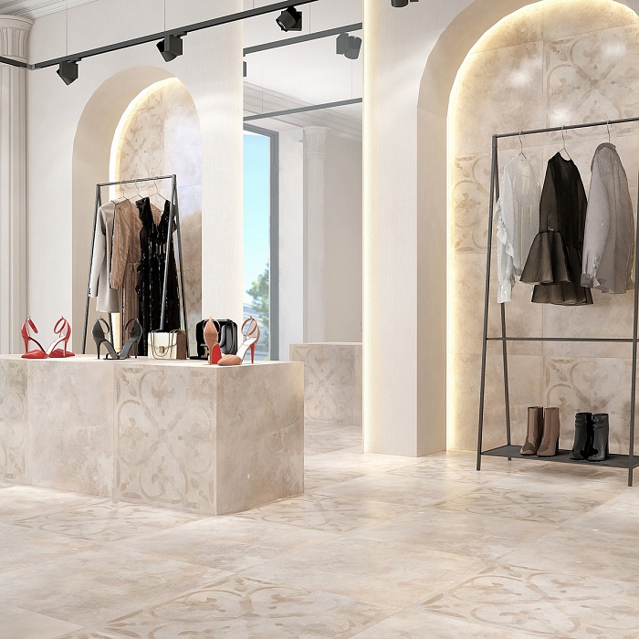 Керамогранит "Keramin" Турин (600*600 мм) Серый 1 — купить в Перми