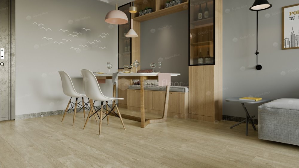 Картинка SPC Ламинат "Alpine Floor" Гранд Секвойя Сонома (1220*183*3,5 мм)