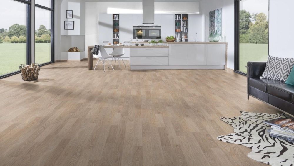 Ламинат "Kronospan" Forte Classic Дуб Льняной 4283 (1285*192*8 мм) — купить в Перми